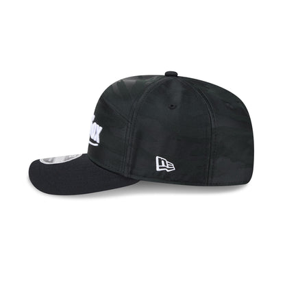 Chicago White Sox Black Camo Split Panel 9SEVENTY Stretch-Snap Hat