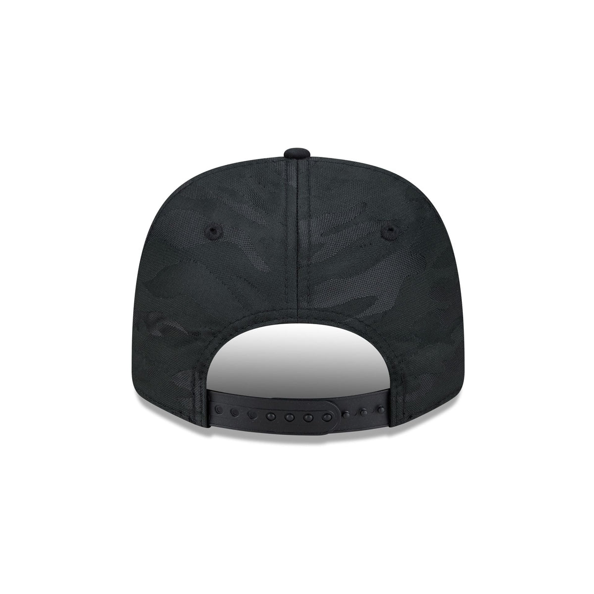 Chicago Blackhawks Black Camo Split Panel 9SEVENTY Stretch-Snap Hat