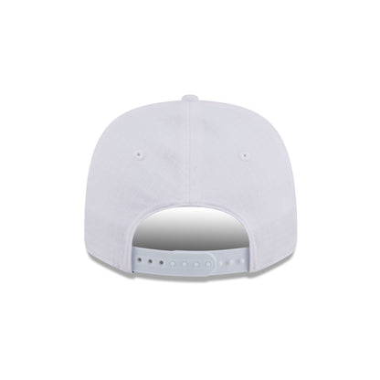 Boston Red Sox Circle Logo White Split Panel 9SEVENTY Stretch-Snap Hat