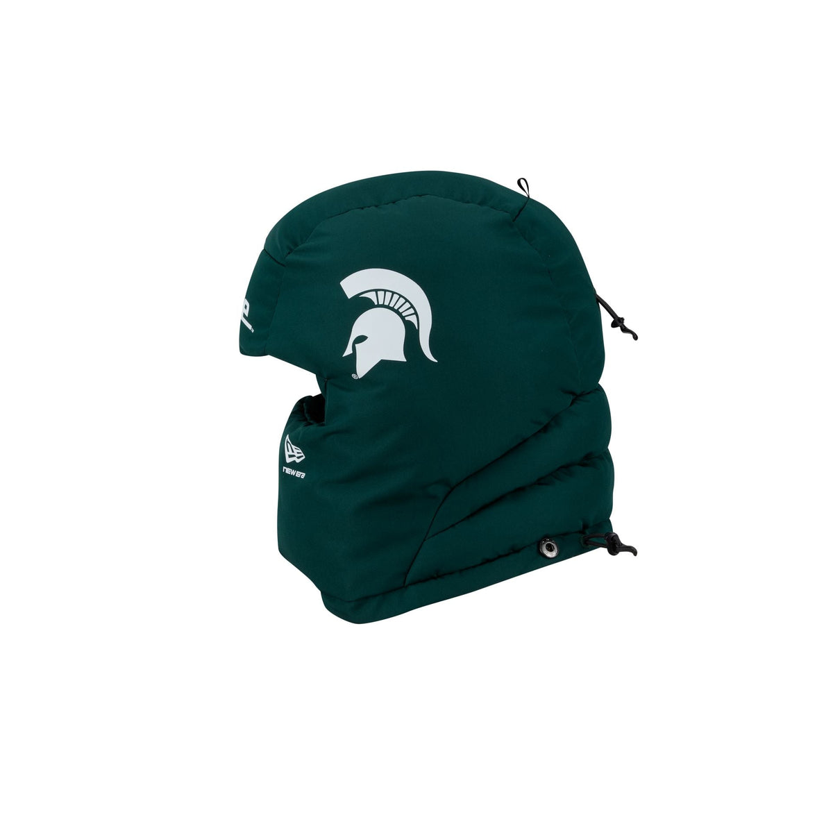Michigan State Spartans Helmet Puffer Hood