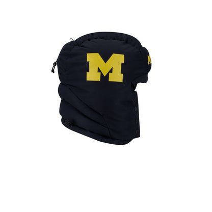 Michigan Wolverines Helmet Puffer Hood