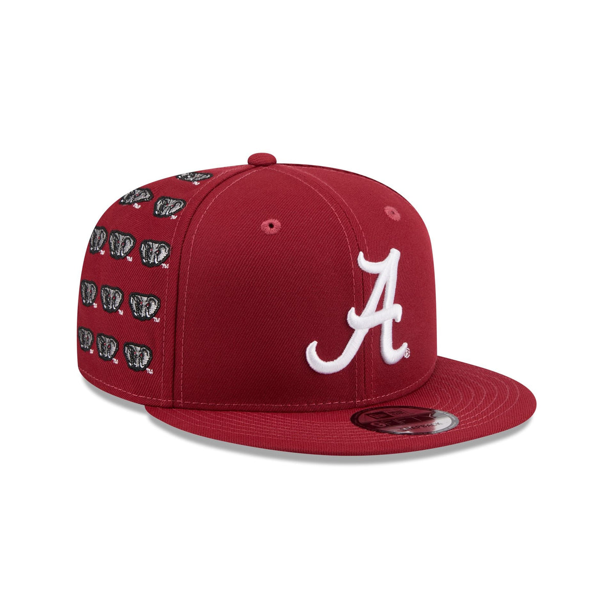 Alabama Crimson Tide Sticker Helmet 9FIFTY Snapback Hat