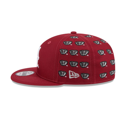 Alabama Crimson Tide Sticker Helmet 9FIFTY Snapback Hat