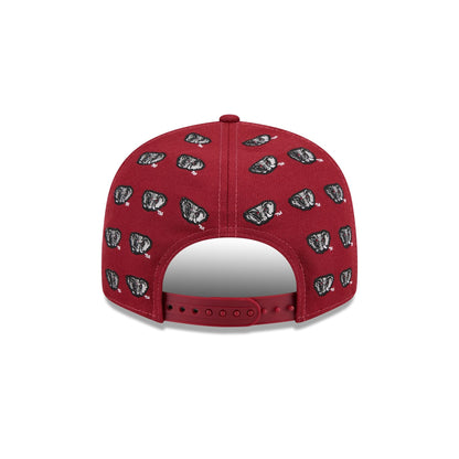 Alabama Crimson Tide Sticker Helmet 9FIFTY Snapback Hat
