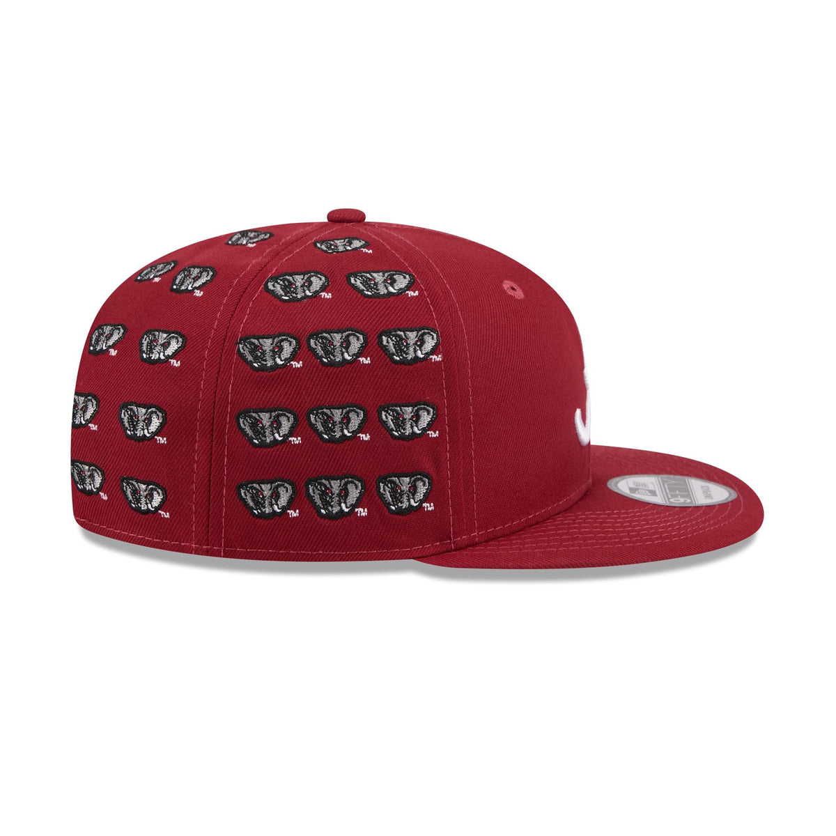 Alabama Crimson Tide Sticker Helmet 9FIFTY Snapback Hat