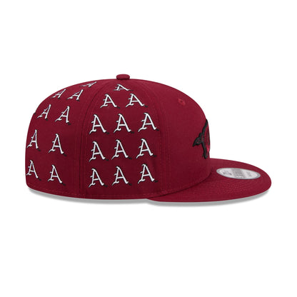 Arkansas Razorbacks Sticker Helmet 9FIFTY Snapback Hat