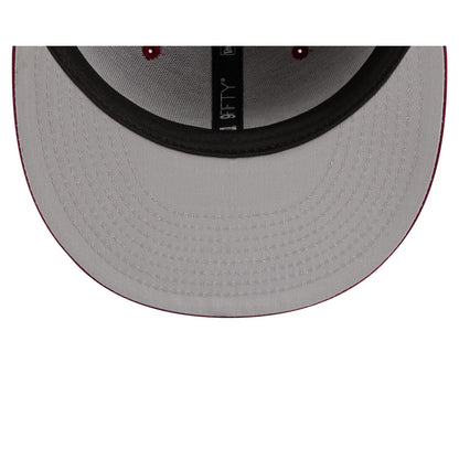 Arkansas Razorbacks Sticker Helmet 9FIFTY Snapback Hat