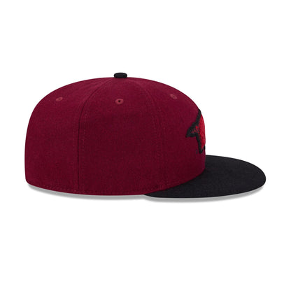Arkansas Razorbacks Melton Wool 59FIFTY Fitted Hat