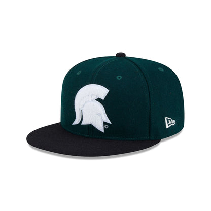 Michigan State Spartans Melton Wool 59FIFTY Fitted Hat