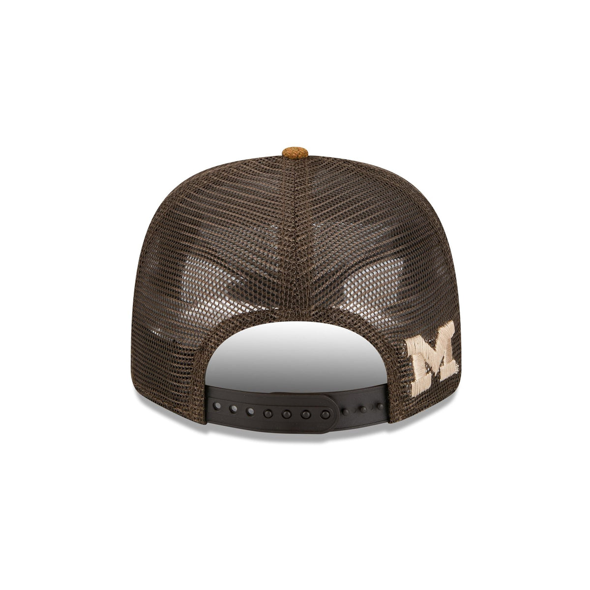 Michigan Wolverines Wool Plaid 9SEVENTY Trucker Hat