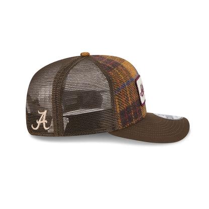 Alabama Crimson Tide Wool Plaid 9SEVENTY Trucker Hat