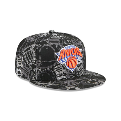 New York Knicks Cap Scramble 59FIFTY Fitted Hat