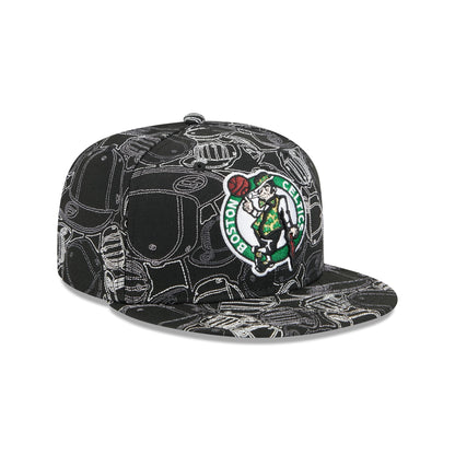 Boston Celtics Cap Scramble 59FIFTY Fitted Hat