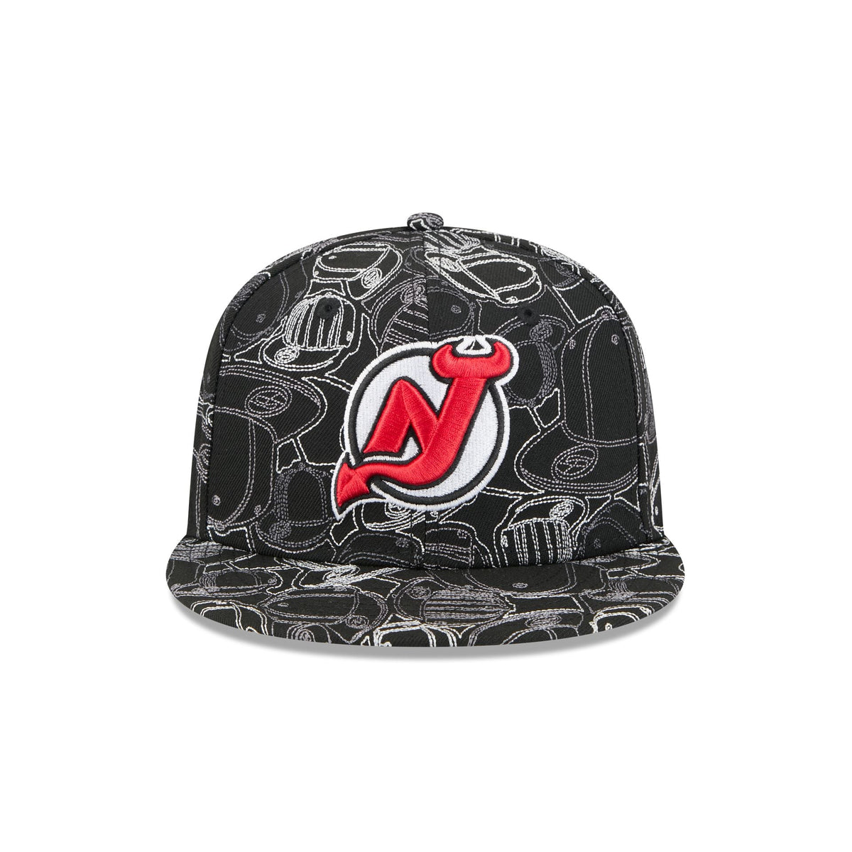 New Jersey Devils Cap Scramble 59FIFTY Fitted Hat