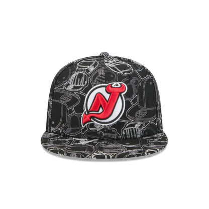 New Jersey Devils Cap Scramble 59FIFTY Fitted Hat