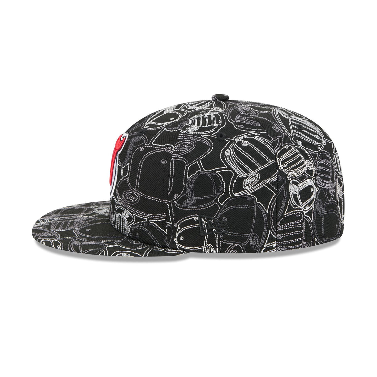 New Jersey Devils Cap Scramble 59FIFTY Fitted Hat