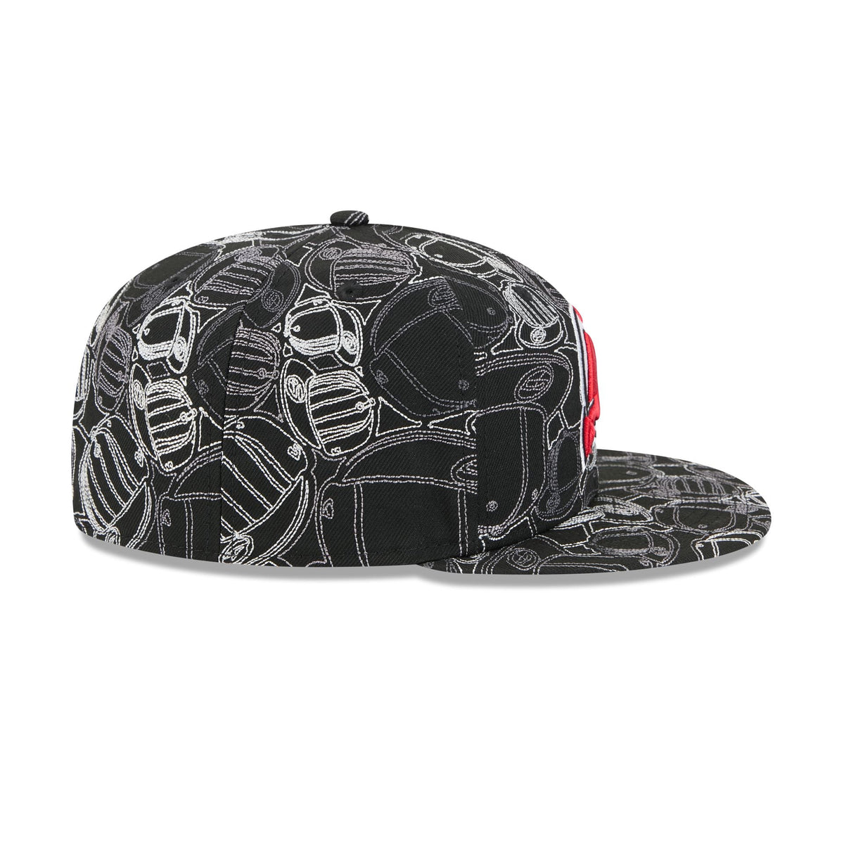 New Jersey Devils Cap Scramble 59FIFTY Fitted Hat