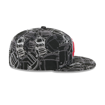New Jersey Devils Cap Scramble 59FIFTY Fitted Hat