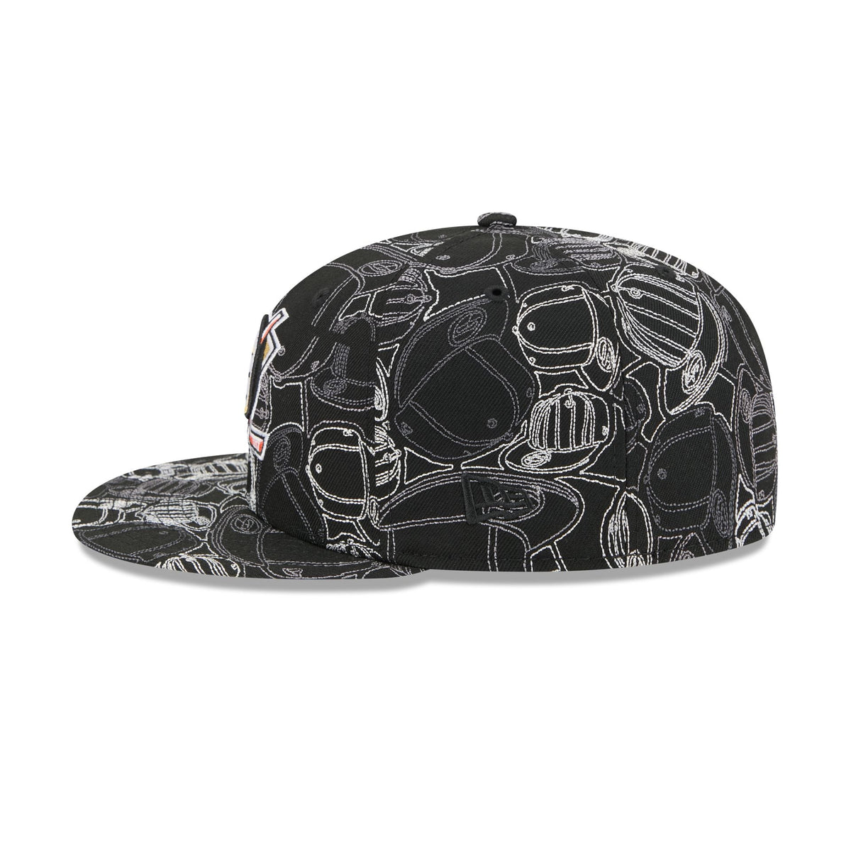 Anaheim Ducks Cap Scramble 59FIFTY Fitted Hat