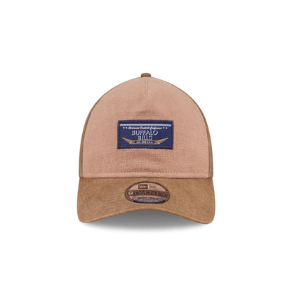 Buffalo Bills Utility Linen 9TWENTY A-Frame Adjustable Hat