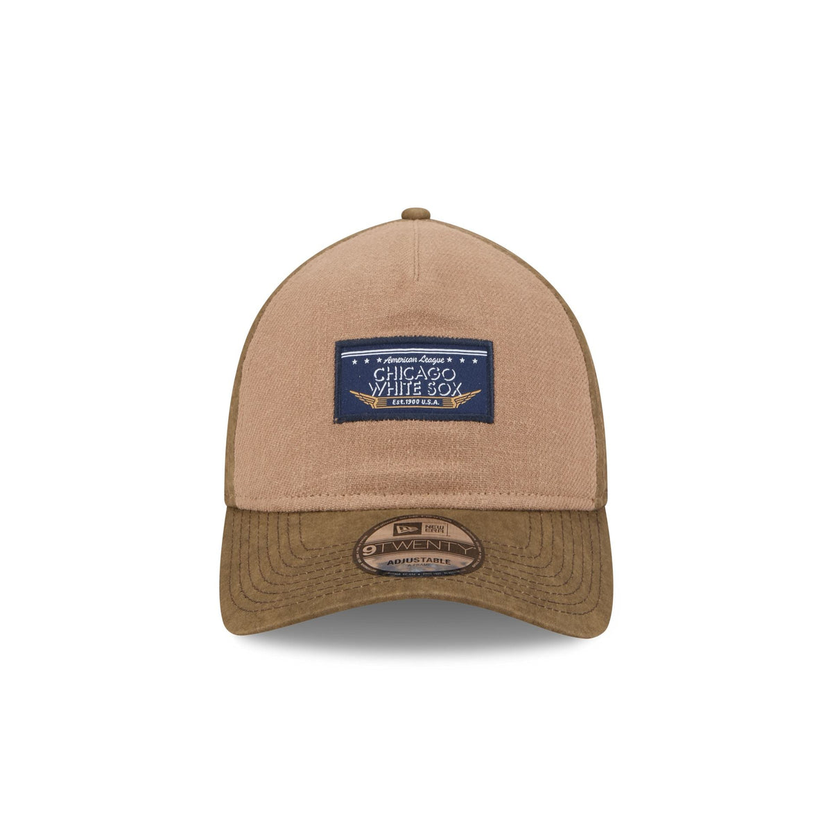 Chicago White Sox Utility Linen 9TWENTY A-Frame Adjustable Hat