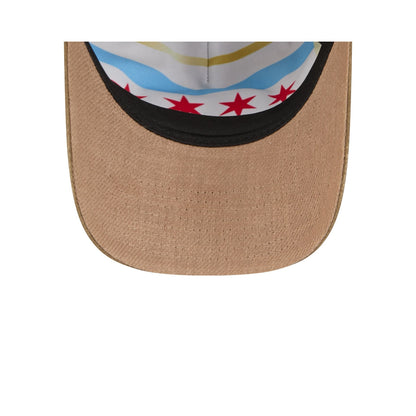 Chicago Cubs Utility Linen 9TWENTY A-Frame Adjustable Hat