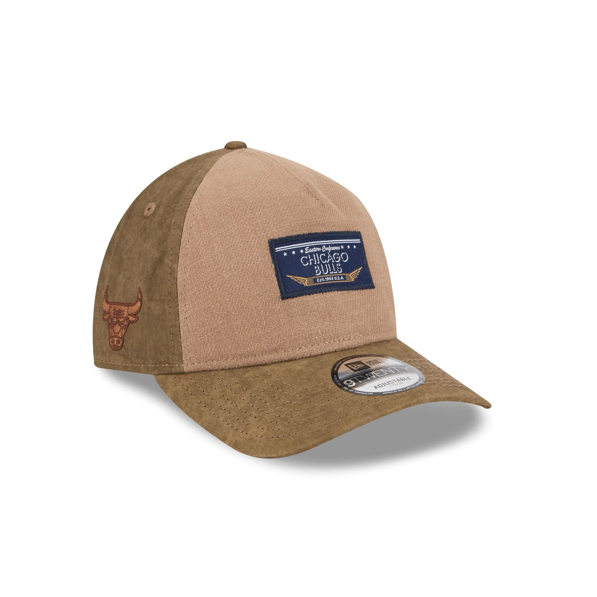 Chicago Bulls Utility Linen 9TWENTY A-Frame Adjustable Hat