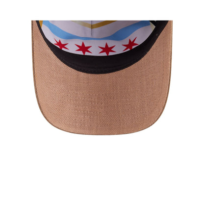 Chicago Blackhawks Utility Linen 9TWENTY A-Frame Adjustable Hat