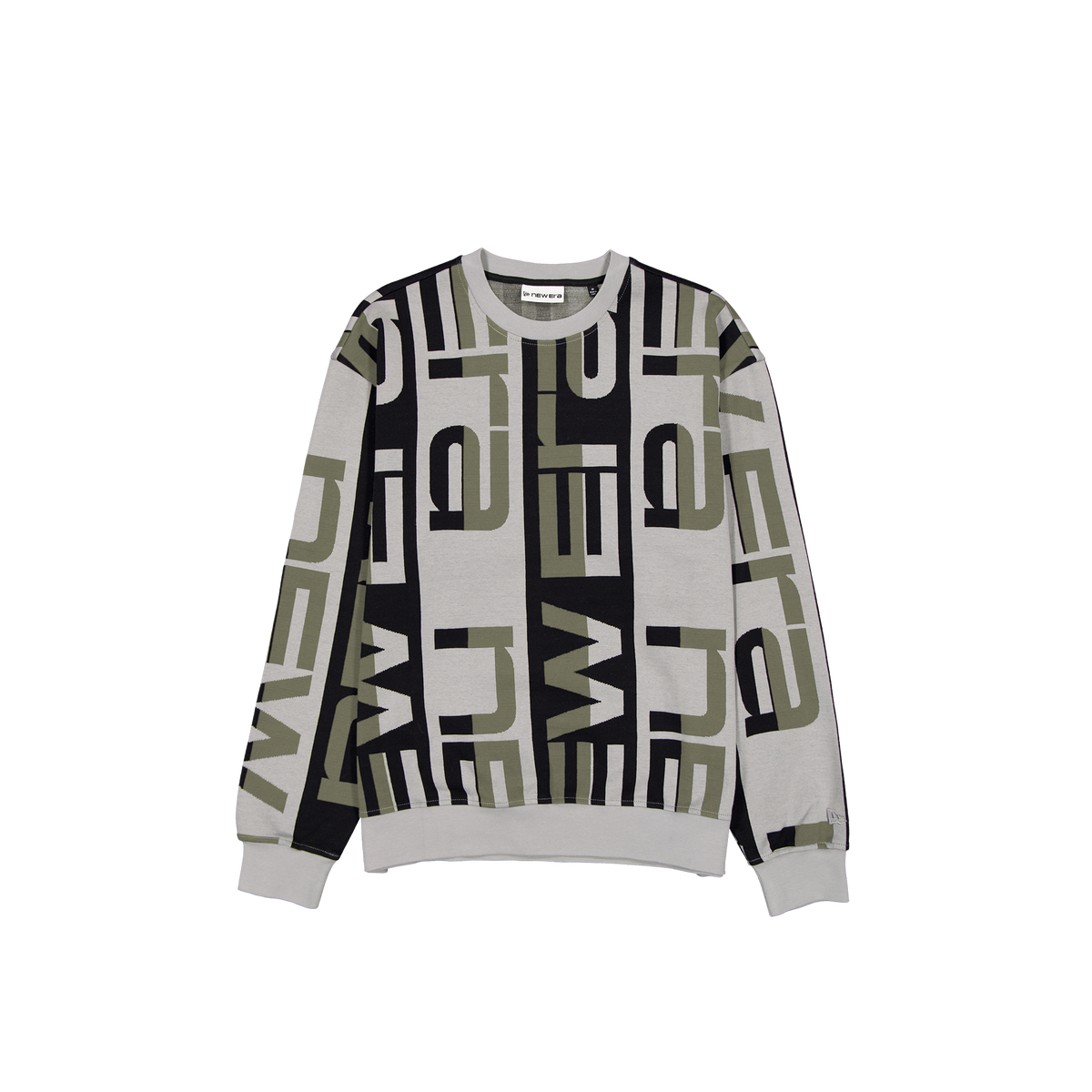 New Era Branded Pebble Double Knit Sweater