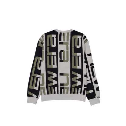New Era Branded Pebble Double Knit Sweater