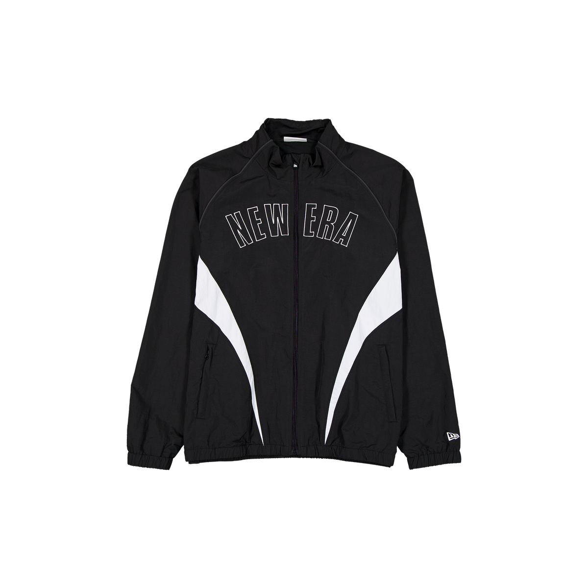 New Era Branded Black Tech Full-Zip Jacket