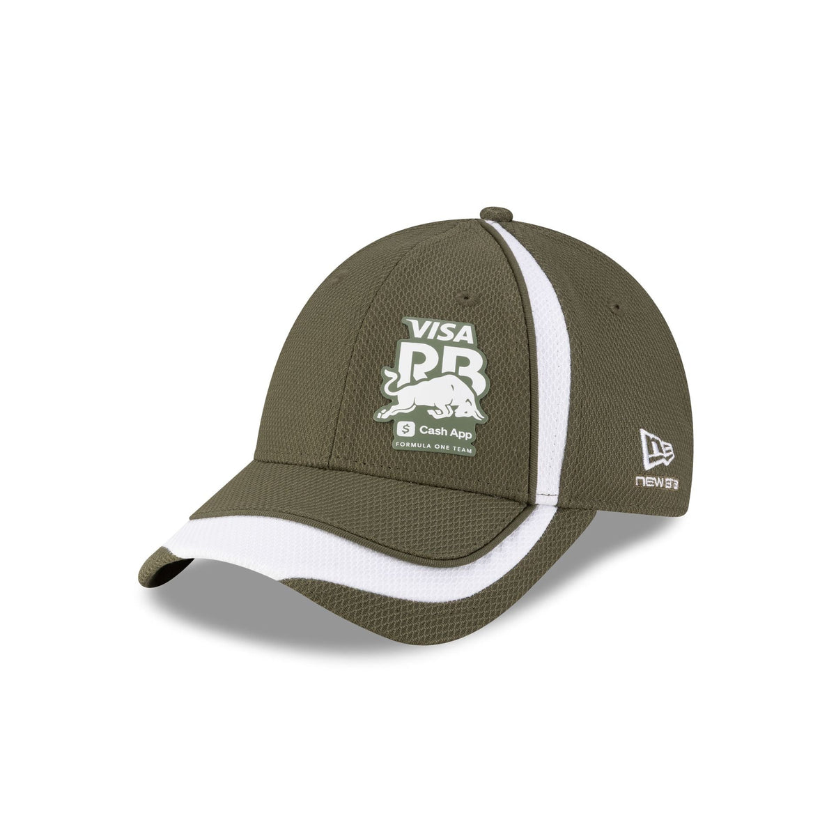 2026 Race Special Visa Cash App Racing Bulls New Olive 9FORTY Snapback Hat