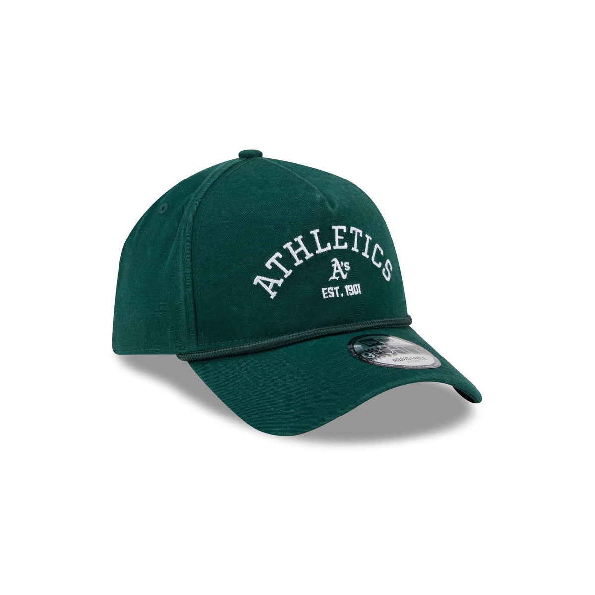 Athletics Stacked Rope 9FORTY A-Frame Snapback Hat