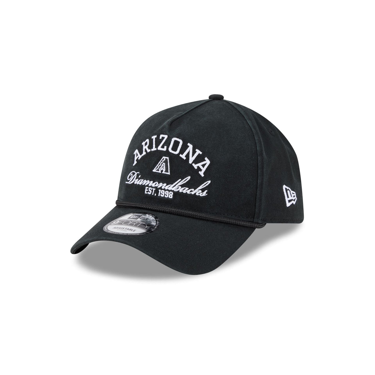 Arizona Diamondbacks Stacked Rope 9FORTY A-Frame Snapback Hat