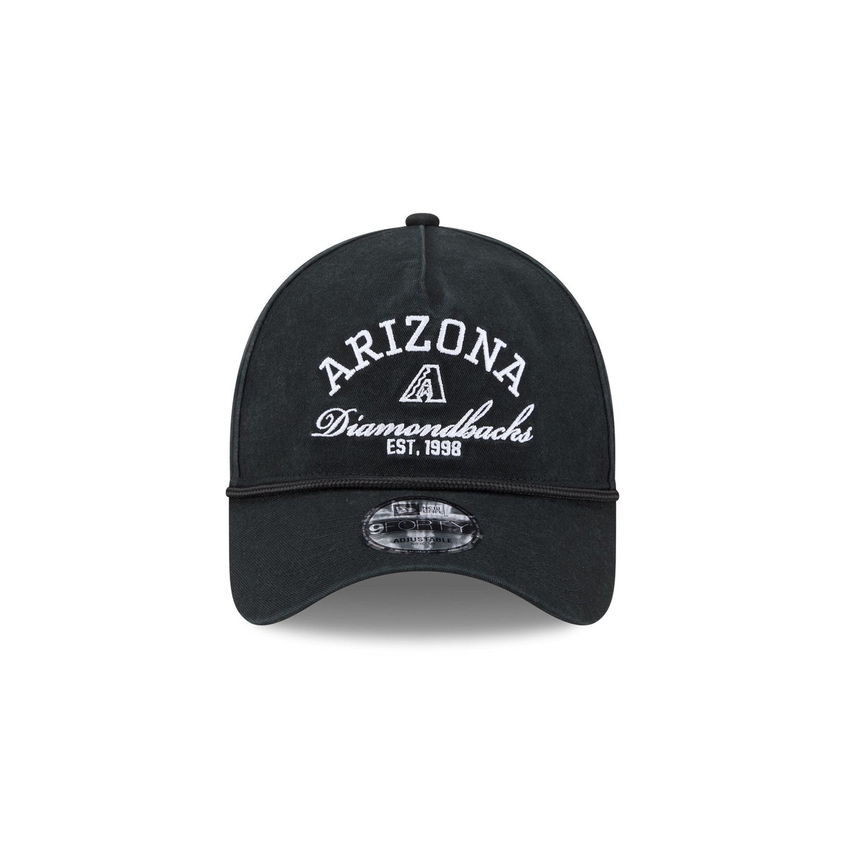 Arizona Diamondbacks Stacked Rope 9FORTY A-Frame Snapback Hat