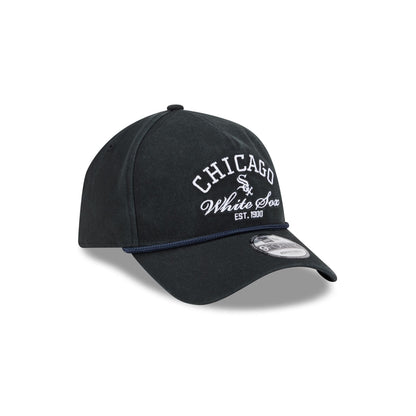 Chicago White Sox Stacked Rope 9FORTY A-Frame Snapback Hat