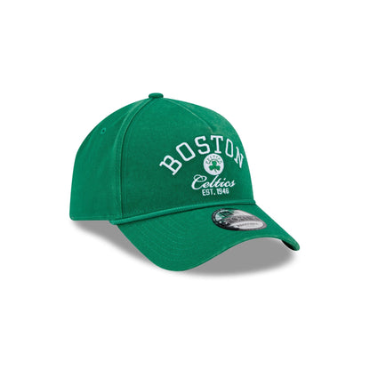 Boston Celtics Stacked Rope 9FORTY A-Frame Snapback Hat
