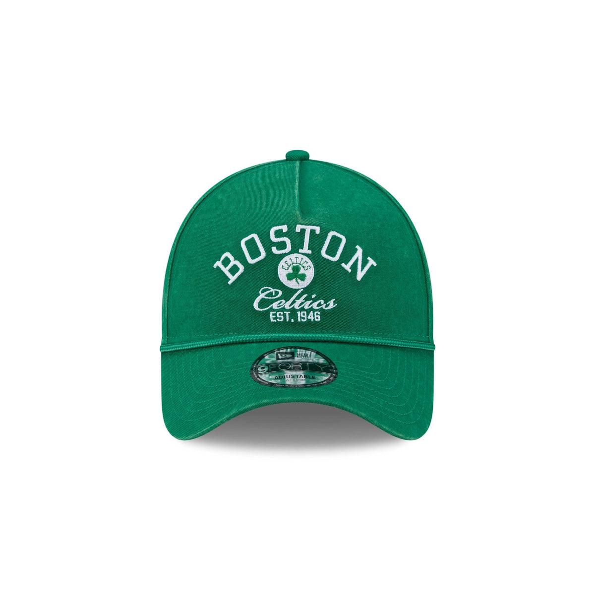 Boston Celtics Stacked Rope 9FORTY A-Frame Snapback Hat