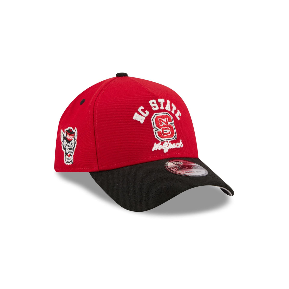NC State Wolfpack Arched 9FORTY A-Frame Snapback Hat