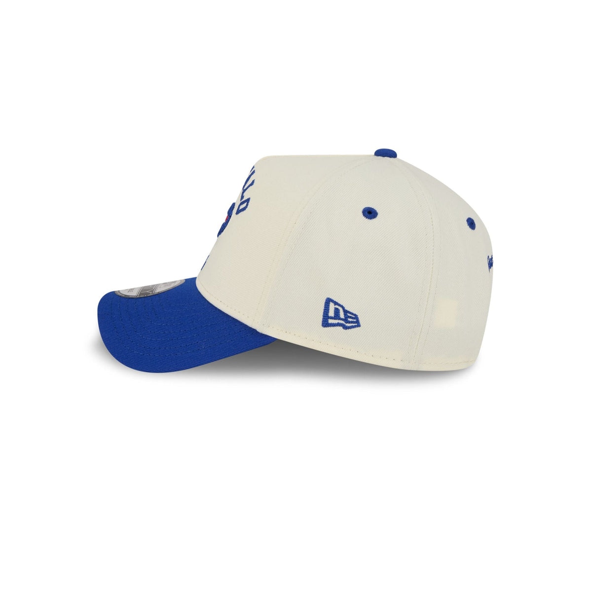 Buffalo Bills Chrome White Arched 9FORTY A-Frame Snapback Hat