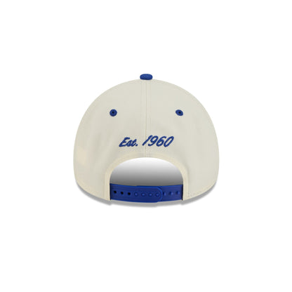 Buffalo Bills Chrome White Arched 9FORTY A-Frame Snapback Hat