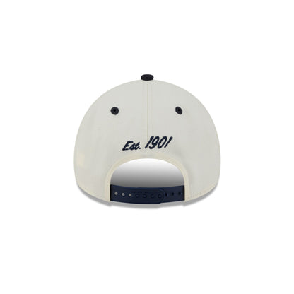Boston Red Sox Chrome White Arched 9FORTY A-Frame Snapback Hat