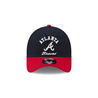 Atlanta Braves Arched 9FORTY A-Frame Snapback Hat