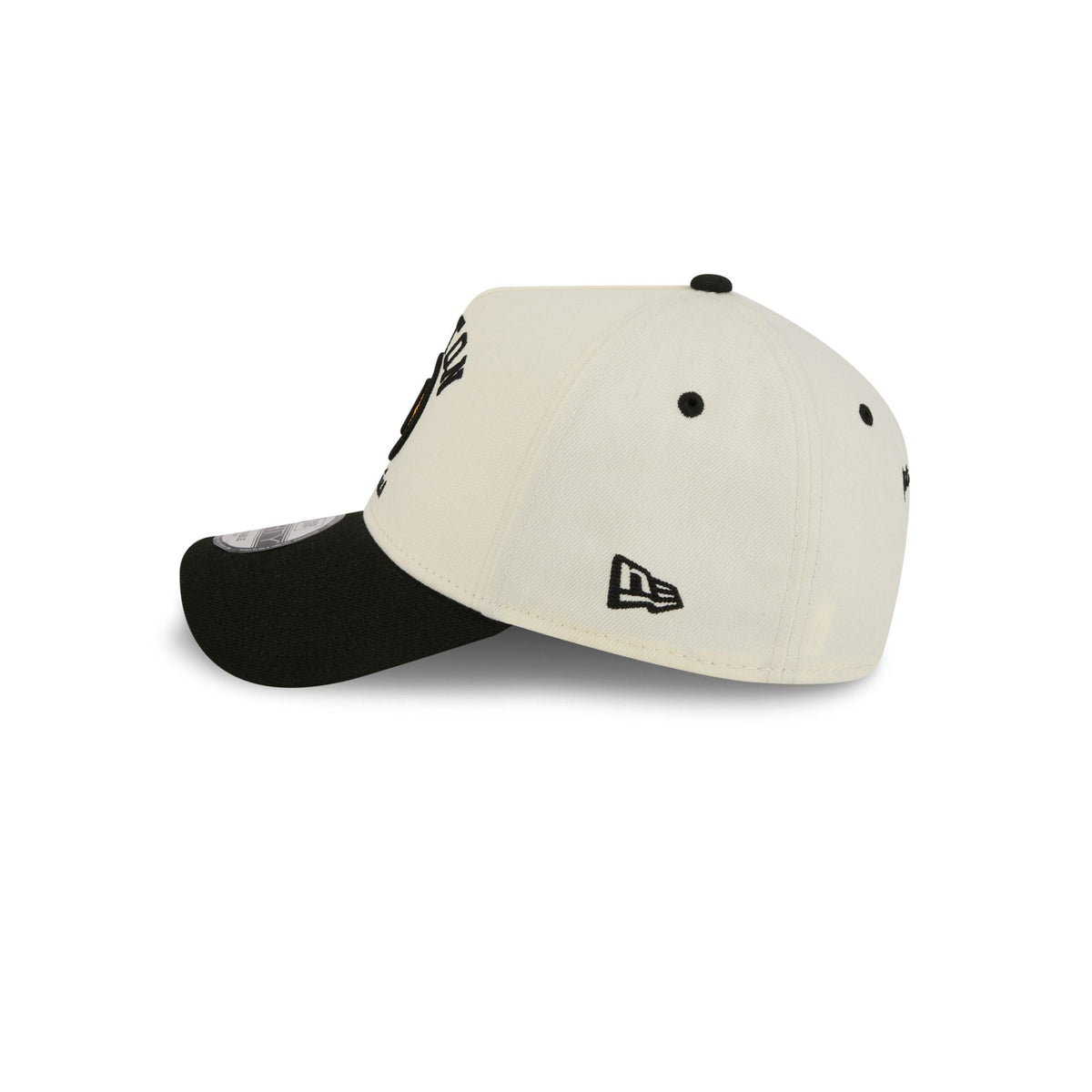 Boston Bruins Chrome White Arched 9FORTY A-Frame Snapback Hat
