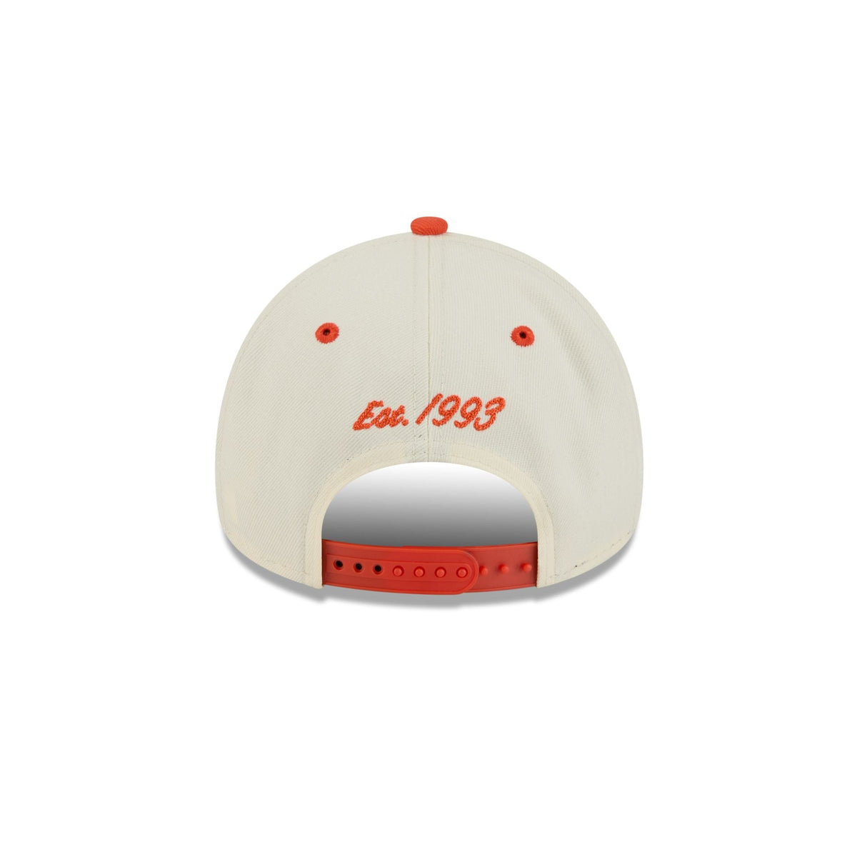 Anaheim Ducks Chrome White Arched 9FORTY A-Frame Snapback Hat