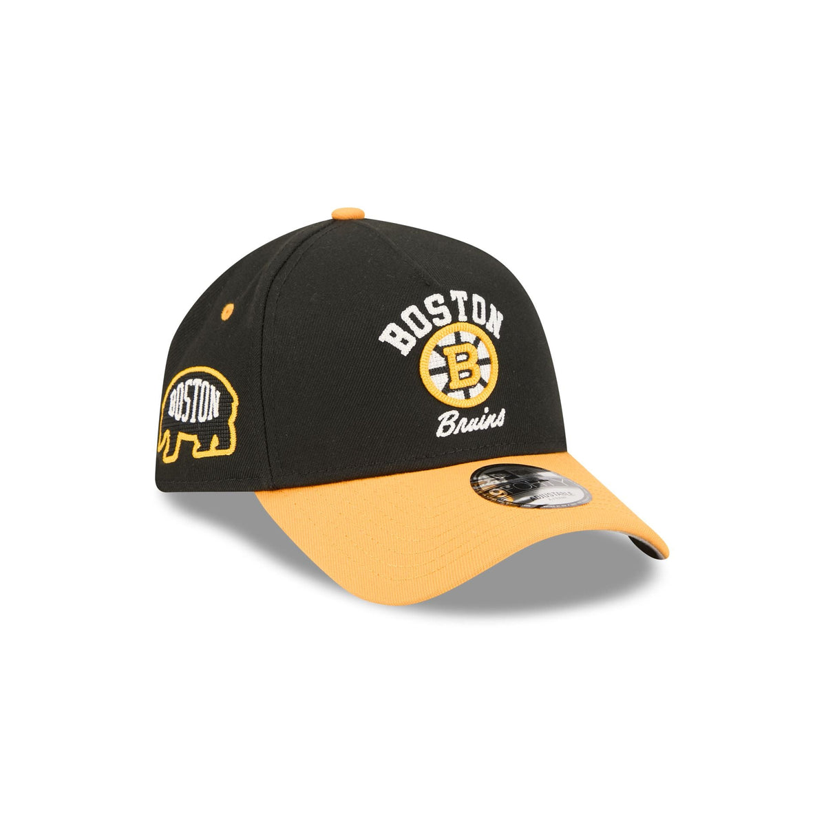 Boston Bruins Arched 9FORTY A-Frame Snapback Hat