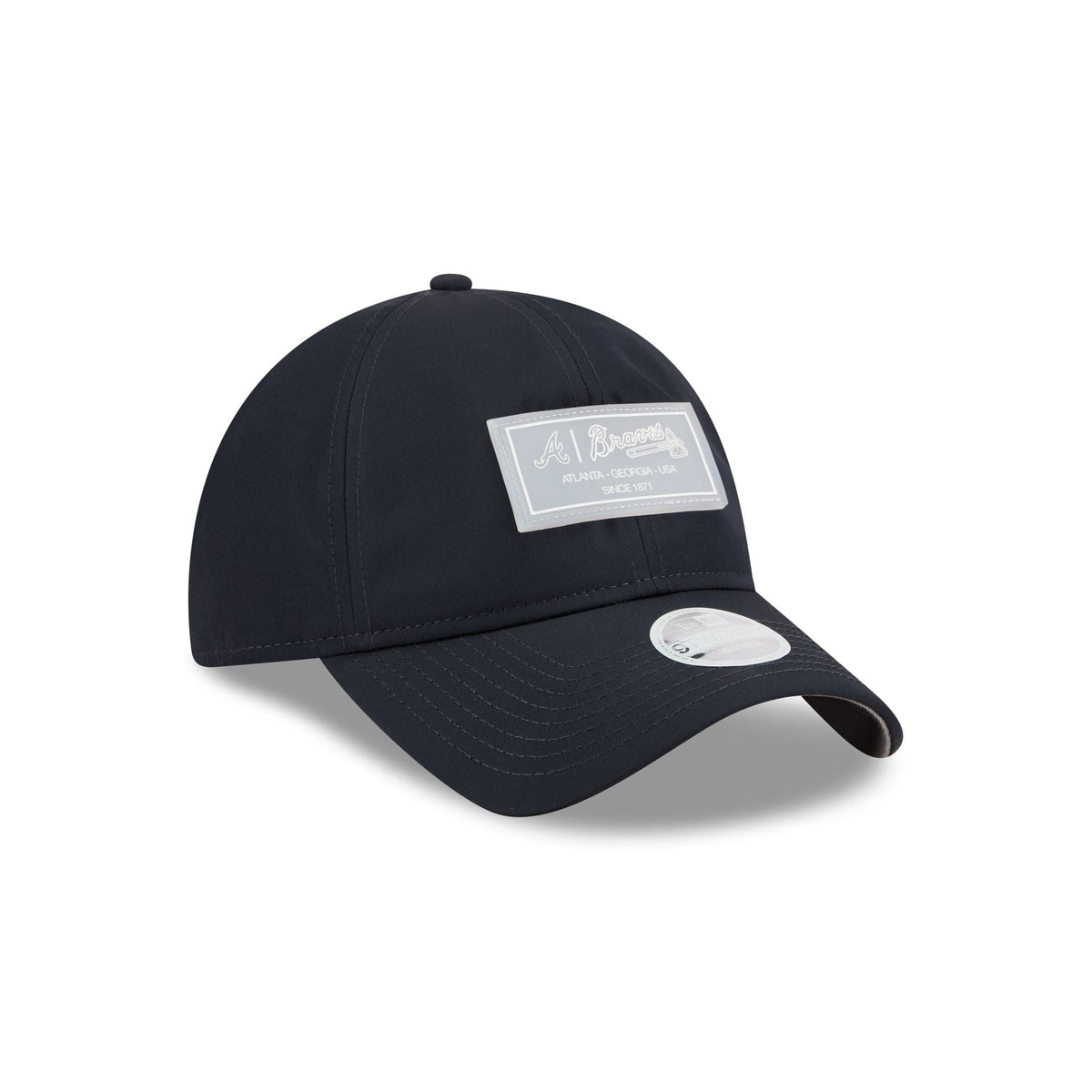 Atlanta Braves Labeled Women's 9TWENTY Adjustable Hat