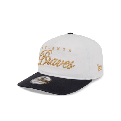 Atlanta Braves Gold Scripted 19TWENTY Adjustable Hat