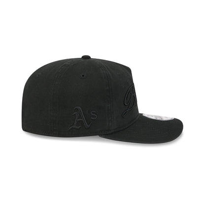 Athletics All Black Scripted 19TWENTY Adjustable Hat