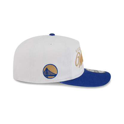 Golden State Warriors Gold Scripted 19TWENTY Adjustable Hat